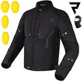 Motorradjacke | REBELHORN BORG | Motorrad Textil Jacke mit Protektoren XS-7XL