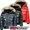 Geographical Norway Herren Winter Jacke Steppjacke Parka Outdoor Mantel S - 3XL