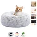 Orthopädisches Hundebett rund Hundekissen Hundesofa Katzenbett Donut 70 cm Ø