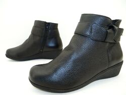 Vitaform Stiefelette Boots Stiefel Warmfutter Damen Schuhe Hirschleder Gr.36