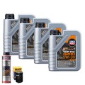 Motoröl 5W30 LIQUI MOLY Top Tec4200 4L+HENGST Ölfilter +Ölschlammspülung