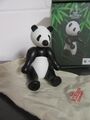 Kay Bojesen Panda Bär klein Buchenholz Figur 15 cm schwarz weiß