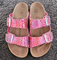 Birkenstock Arizona Flashy Hologram pink 