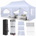 3x3/3x6m Pavillon Faltpavillon Wasserdicht Gartenzelt Partyzelt PopUp Pavillon