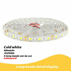 12V 24V LED Strip Streifen Leiste 2835 5050 Warmweiß Kaltweiß Wasserdicht Licht