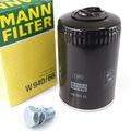 MANN Ölfilter + Schraube für AUDI A4 B6 B7 A6 C5 SEAT SKODA VW Passat B5 1.8T