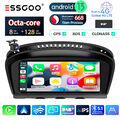 8+128G 8,8" Android13 DAB+ Autoradio GPS NAV Für BMW 5er E60 E61 3er E90 E91 CCC
