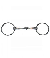 %% Wildhorn O-Snaffle Bit Black Steel Stärke 14mm %%