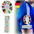 2024 UEFA Euro 2024 Pokal + Foundation Patch Armbinde NEU