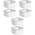 6 Stück Schreibtisch-Mini-Mülleimer, Tisch-Mülleimer, Büro-Desktop-Mülleimer