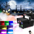 500W Nebelmaschine 5 LED RGB Rauch Show DJ Bühneneffekt Disco Halloween Party