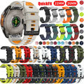 Für Garmin Fenix 3HR 8 E 7 7X 6 6X 5 5X Epix Pro Quick Fit Sport Silikon Armband