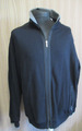 180  BU01 BUGATTI Herren Strickjacke Strick Jacke Gr. XXXL 3XL schwarz Blouson