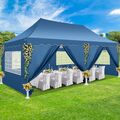 Faltpavillon 3x6m Pavillon Wasserdicht Partyzelt Gartenzelt PopUp Faltbarzelt