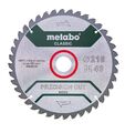 Metabo Kreissägeblatt Precision Cut 216x2,4x30mm 40 Z KGS 216 M KGSV 72 Xact SYM