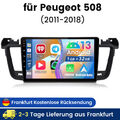 1+32GB Für Peugeot 508 2011-2018 Android 13.0 Autoradio GPS Navi Carplay DAB+ 9"