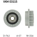 SKF VKM 03115 Generatorfreilauf für VW MULTIVAN T5 PHAETON TOUAREG 7HB 7HJ 7EB