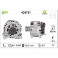 1x Valeo Generator 14V u.a. für VW Multivan T5 2.0 T6 7HC Passat B6 | 690646