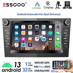 Android 13 Carplay Autoradio GPS Navi RDS +Kam Für Opel Astra H Corsa C D Zafira