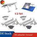 1-2 KIT Solarmodul Halterung Aufständerung Befestigung Montage Photovoltaik Wand