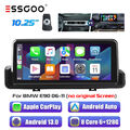 10.25" Android 13 8Core 4G LTE Autoradio GPS NAV iDrive 128G für BMW 3er E90 E91