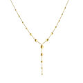 Fascination Kugelkette Collier aus 585/- Gelbgold glanz mit Kugeln 45 cm lang