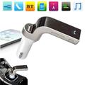 G7 Bluetooth Car Kit Handsfree Fm Transmitter Radio Charger- P9 Player Mp3 V6E6