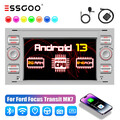 Für Ford Focus Transit Connect MK7 Fiesta 5 Android 14 Carplay Autoradio GPS 64G