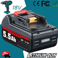 Für Makita Ersatz Akku 18V 5,5Ah Led BL1860B BL1850B BL1840B BL1830B BL1890B Neu