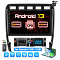 Autoradio 64G Android 13 Carplay DAB+ GPS Cam Für Porsche Cayenne 9PA 2002-2010