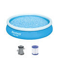 Schwimmbecken Fast Set Pool 366 x 76 cm Quick UP Swimming Pool Planschbecken