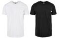 Urban Classics Herren T-Shirt Tee Shirt Basic Brusttasche Kurzarm Rundhals Überg