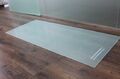 Saisonplatte Rechteck *Frosty* 120x40cm - Kamin-Vorlegeplatte Milchglas ...