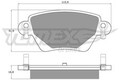 TOMEX Brakes Bremsbelagsatz, Scheibenbremse TX 12-59 für FORD JAGUAR RENAULT