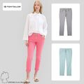 TOM TAILOR Damen Hose Tapered Relaxed Pants im Five-Pocket-Style lockerer Schnit