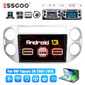 9" Carplay Autoradio Android 13 2+64G GPS NAV RDS + Kamera Für Tiguan 5N 07-2016