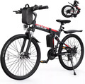 E Bike 26 Zoll E Mountainbike 21-Gang Elektrofahrrad 250W 48V 25KM/H Klappbar