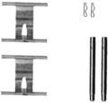 Zubehörsatz Scheibenbremsbelag HELLA PAGID 8DZ 355 203-191 für PORSCHE AUDI VW