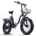 20 Zoll E-Fahrrad Elektrofahrrad 800W E-Mountainbike  7-Gänge E-Bike Moped