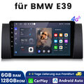für BMW 5er E39 DAB+ Auto Radio Navigation Bluetooth USB Android 13 Auto 6+128GB