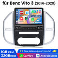 1G+32GB Android 13 Carplay GPS Autoradio Für Mercedes Benz Vito 3 W447 2014-2020