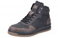 Rieker Herren Boots Schwarz Braun Sneakerboots Extraweit 38545-00