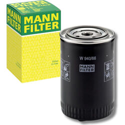 MANN-FILTER W 940/66 Ölfilter für AUDI SEAT SKODA A4 B6 A4 B7 A4 B5 A6 C5 EXEO