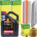 MANN INSPEKTIONSPAKET+MOTUL EFE 5W-30 ÖL passend für MINI COOPER S R56 R58 R60