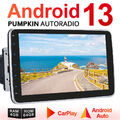 Pumpkin 10.1" Android 13 Autoradio 1 DIN GPS Navi 4GB 64GB DAB Bluetooth OBD USB