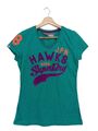 SUPERDRY T-Shirt Damen Gr. DE 36 türkis Casual-Look