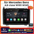 6+128GB CarPlay Android 13 Autoradio 4G GPS für Mercedes-Benz Viano & Vito W639