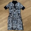 Marc Cain  Sport damen Kleid Gr. 44 N6 bunt schwarz weiß  neu