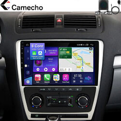 6+128G Android 13 Autoradio Carplay Navi Für Skoda Octavia 2 II 2004-2013 Kamera