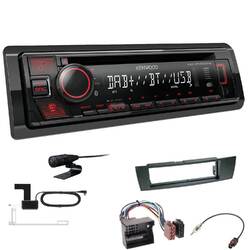 Kenwood Autoradio Spotify DAB Einbauset für BMW Z4 E89 ab 2009 schwarz